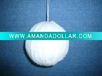 Wholesale white tissue paper Foam ball,D7cm