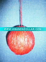 Wholesale red tissue paper Foam ball,D7cm