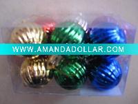 Wholesale plastic color christmas ball
