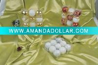 Wholesale 9 pieces plastic Christmas ball