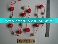 Decorating Christmas ball