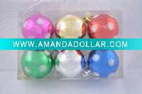Plastic christmas ball