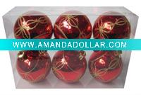 decorating christmas ball