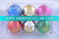 Plastic christmas ball