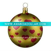 personalize christmas ball