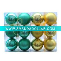 clear christmas ball