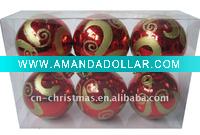 Plastic christmas ball