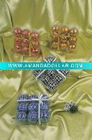 9 pieces plastic Christmas ball