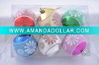 Plastic christmas ball
