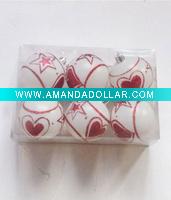 Wholesale plastic color christmas ball