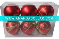 decorating christmas ball