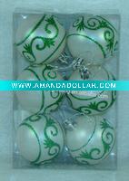 Wholesale Celadon Color Plastic Christmas ball