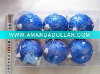 Wholesale 5-10cm Plastic Christmas Ball