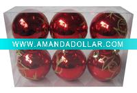 decorating christmas ball