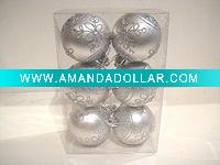 Beautiful Plastic Christmas Balls