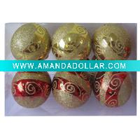 Wholesale christmas decoration clear plastic balls