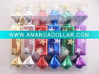 Wholesale plastic color christmas ball