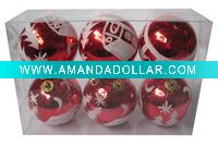 Wholesale plastic christmas ball