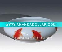 ceramic fish bowl decoration