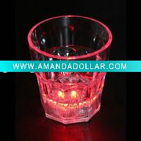 Wholesale flashing cup, flashing glass, flashing beer mug, LED mug, promotional gift, light glass, blinking glass,LED cup, LED glass