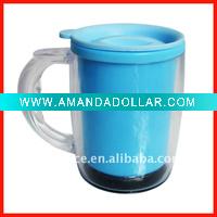 Wholesale New plastic travel mug with handle