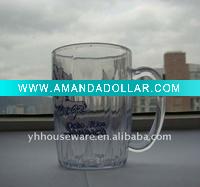 Polystyrene beer glass