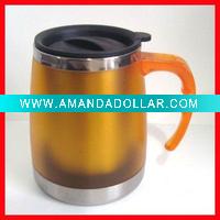 Wholesale Stainless steel plastic beer mug