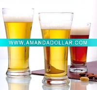 Wholesale clear cylinder beer glass