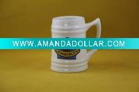 ceramic beer mug