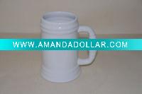 Wholesale ceramic insulated beer mug