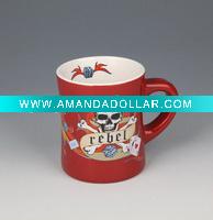 Wholesale shrink well designed ceramic mug