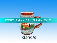 Wholesale Ceramic mug , beer cup , tourist souvenir gift