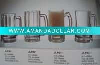 Wholesale JLP-400ML USA market beer mugs with handle 400ML