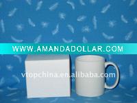 Wholesale Plain white coffee mug