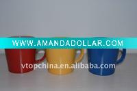 Wholesale Color glazed coffee mug