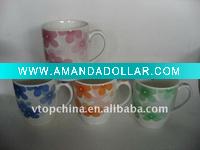 ceramic coffee mug with decal printing
