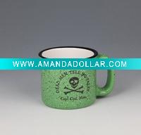 Wholesale beautiful smooth ceramic glazed mug