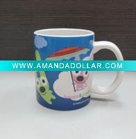 decal ceramic porcelain animal coffee mug