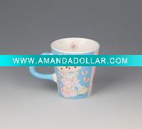 V-shape tulsa funnel ceramic mug