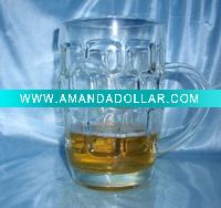 Wholesale 1200ML glass beer cup/beer mug