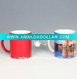 red magic color changing ceramic mug