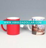 color changing ceramic enamel mug