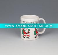 Wholesale sweet Christmas porcelain promotional mug