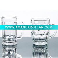 Glass mugs
