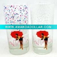 Wholesale Glass color changing Mug/Cold color changing mugs/Glass beer mug