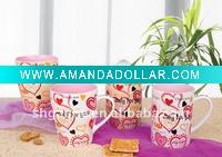 Wholesale glass cups beer glass beer mug A