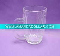 Wholesale pineapple beer mug 335 ml/beer cup/beer mug(glass factory)