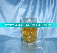 Wholesale beer mug 335ml/big beer cup/beer glass (glass factory)