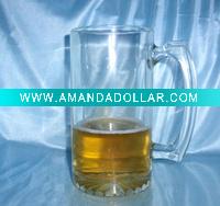 Wholesale beer mug 750ml/beer cup/beer glass(glass factory)