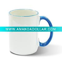 Wholesale full color mug,inner color mug